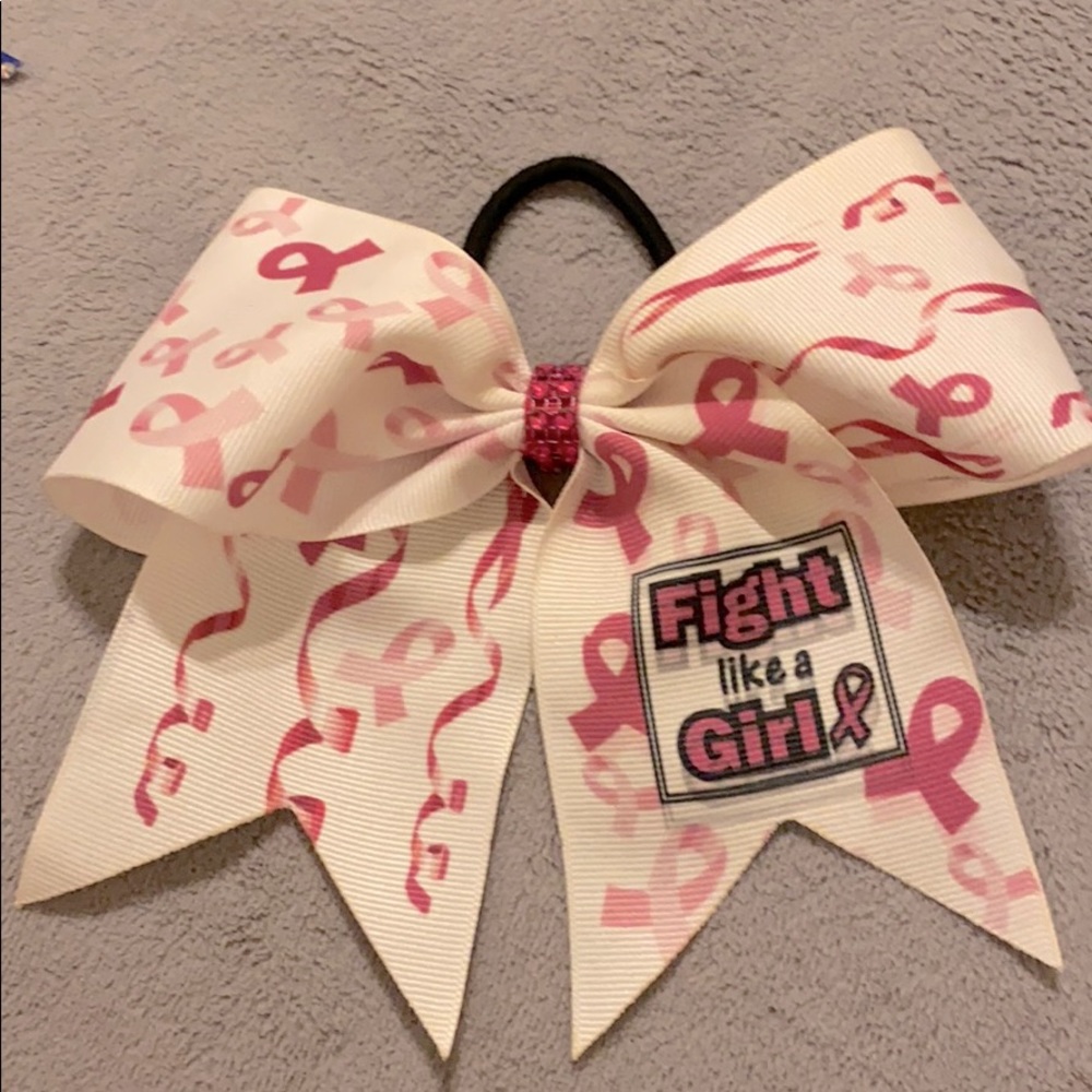 breast cancer awareness bow
